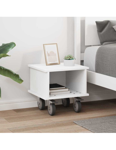 Supporto TV Bianco 37 x 35 x 35 cm Legno multistrato