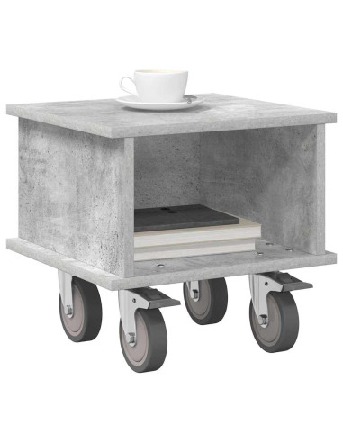 Supporto TV Grigio cemento 37 x 35 x 35 cm Legno multistrato