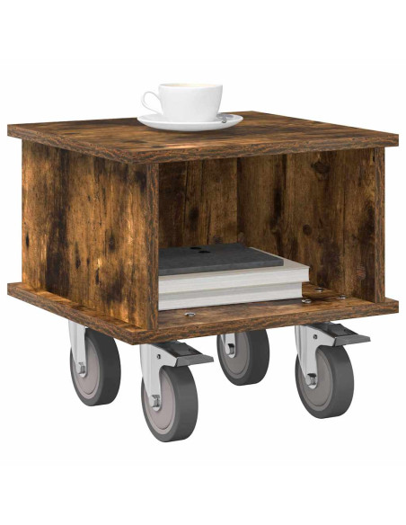 Supporto TV Rovere fumé 37 x 35 x 35 cm Legno multistrato