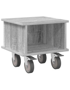 Supporto TV Grigio Sonoma 37 x 35 x 35 cm Legno multistrato 2