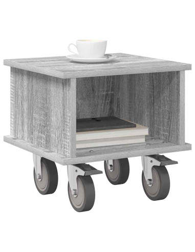 Supporto TV Grigio Sonoma 37 x 35 x 35 cm Legno multistrato