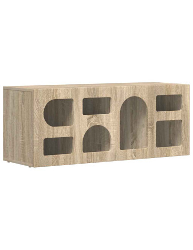 Mobile TV Rovere Sonoma 100 x 35 x 40 cm Legno multistrato