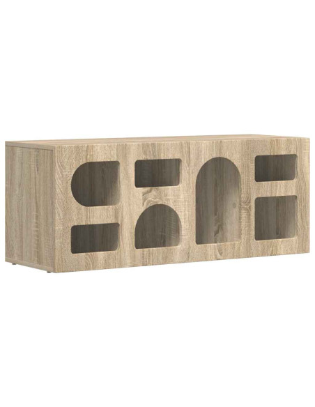 Mobile TV Rovere Sonoma 100 x 35 x 40 cm Legno multistrato