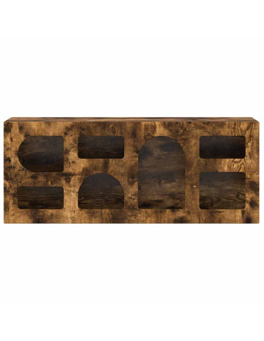 Mobile TV Rovere fumé 100 x 35 x 40 cm Legno multistrato