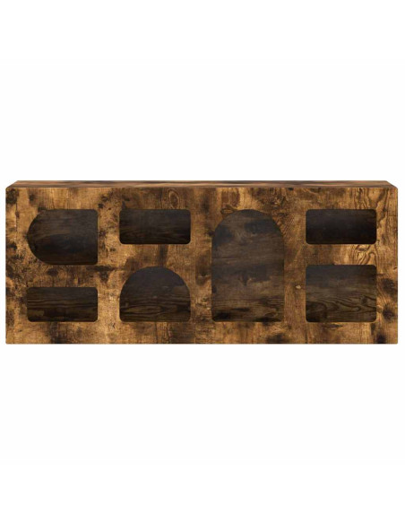 Mobile TV Rovere fumé 100 x 35 x 40 cm Legno multistrato
