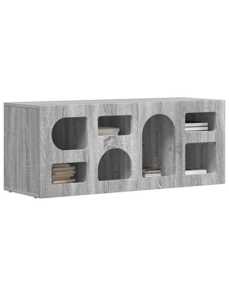 Mobile TV Grigio Sonoma 100 x 35 x 40 cm Legno multistrato