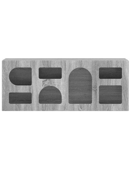 Mobile TV Grigio Sonoma 100 x 35 x 40 cm Legno multistrato