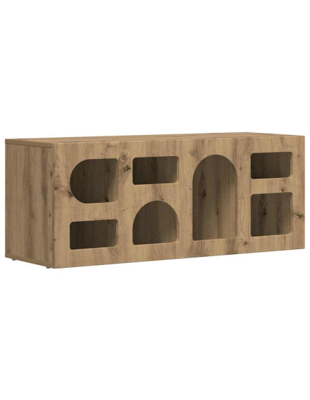 Mobile TV Rovere artigianale 100 x 35 x 40 cm Legno multistrato