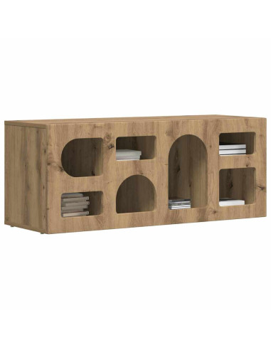 Mobile TV Rovere artigianale 100 x 35 x 40 cm Legno multistrato