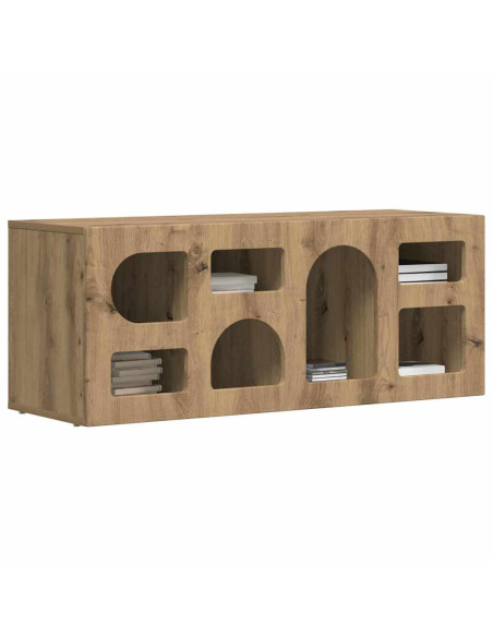 Mobile TV Rovere artigianale 100 x 35 x 40 cm Legno multistrato