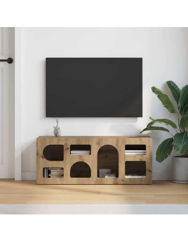 Mobile TV Rovere artigianale 100 x 35 x 40 cm Legno multistrato
