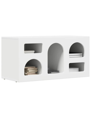 Mobile TV Bianco 80 x 35 x 40 cm Legno multistrato