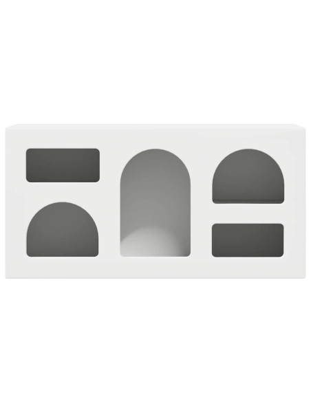 Mobile TV Bianco 80 x 35 x 40 cm Legno multistrato