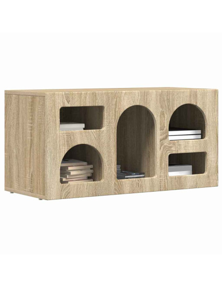 Mobile TV Rovere Sonoma 80 x 35 x 40 cm Legno multistrato