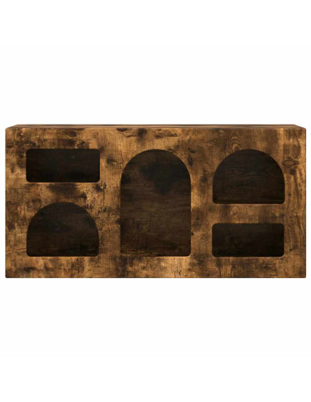 Mobile TV Rovere fumé 80 x 35 x 40 cm Legno multistrato