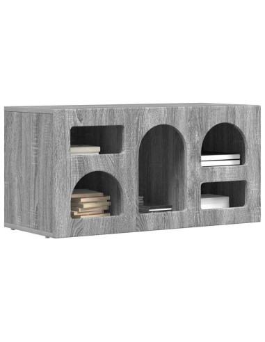 Mobile TV Grigio Sonoma 80 x 35 x 40 cm Legno multistrato