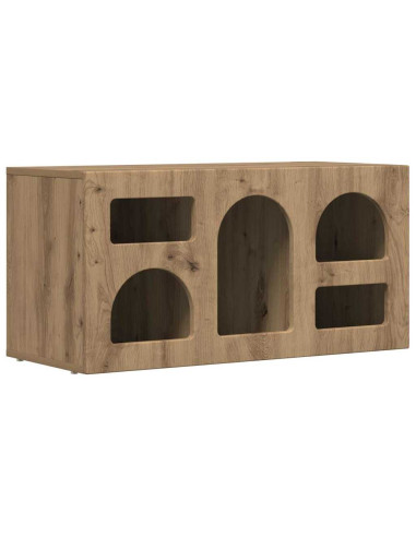 Mobile TV Rovere artigianale 80 x 35 x 40 cm Legno multistrato