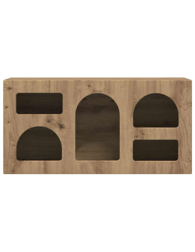 Mobile TV Rovere artigianale 80 x 35 x 40 cm Legno multistrato