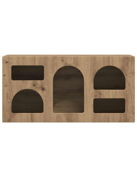 Mobile TV Rovere artigianale 80 x 35 x 40 cm Legno multistrato