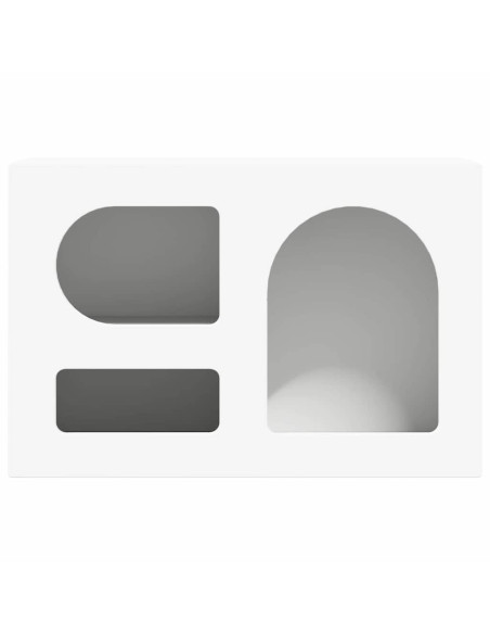 Mobile TV Bianco 60 x 35 x 40 cm Legno multistrato