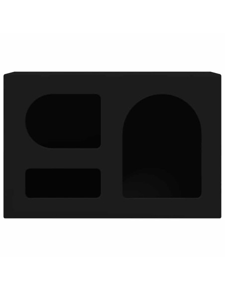 Mobile TV Nero 60 x 35 x 40 cm Legno multistrato