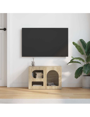 Mobile TV Rovere Sonoma 60 x 35 x 40 cm Legno multistrato
