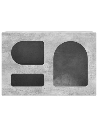 Mobile TV Grigio cemento 60 x 35 x 40 cm Legno multistrato