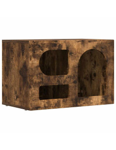 Mobile TV Rovere fumé 60 x 35 x 40 cm Legno multistrato 2