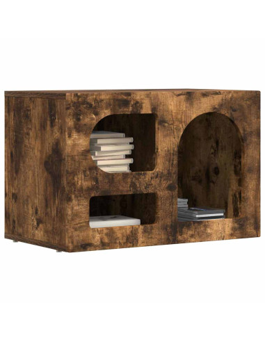 Mobile TV Rovere fumé 60 x 35 x 40 cm Legno multistrato