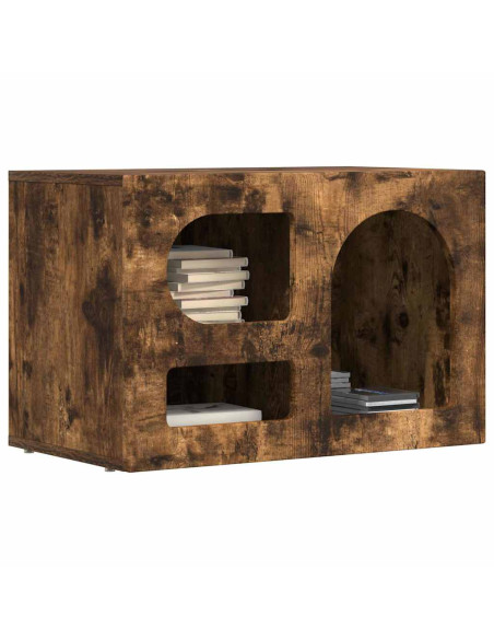 Mobile TV Rovere fumé 60 x 35 x 40 cm Legno multistrato