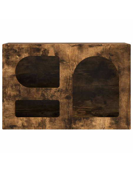 Mobile TV Rovere fumé 60 x 35 x 40 cm Legno multistrato