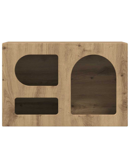 Mobile TV Rovere artigianale 60 x 35 x 40 cm Legno multistrato