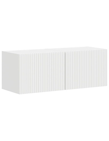 Mobile TV da parete 2 pcs Bianco 60 x 31 x 29.5 cm
