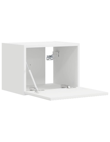 Mobile TV da parete 2 pcs Bianco 60 x 31 x 29.5 cm