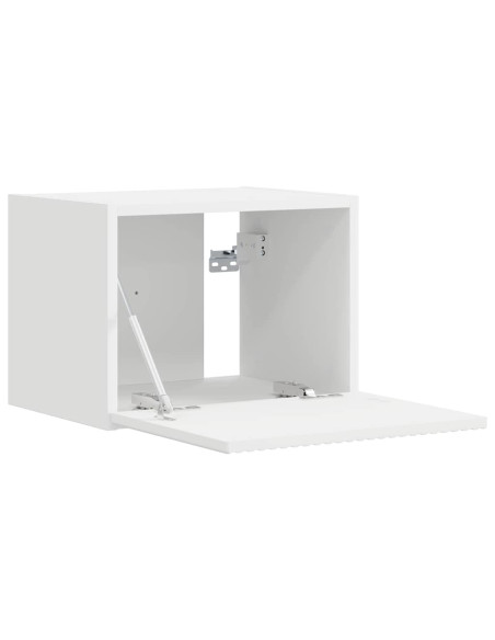 Mobile TV da parete 2 pcs Bianco 60 x 31 x 29.5 cm