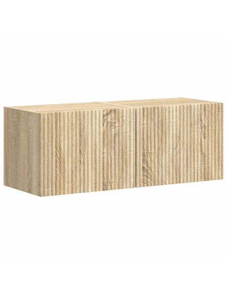 Mobile TV da parete 2 pcs Sonoma 60 x 31 x 29.5 cm