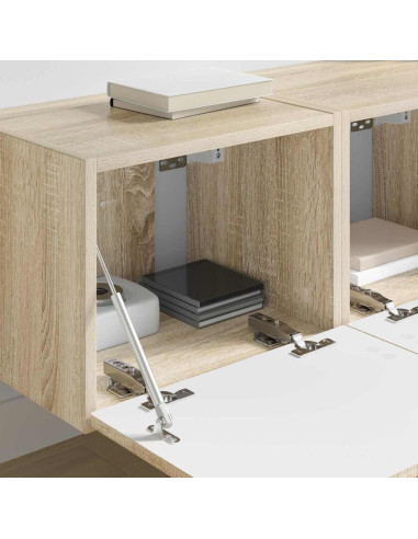 Mobile TV da parete 2 pcs Sonoma 60 x 31 x 29.5 cm