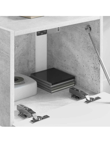 Mobile TV da parete Calcestruzzo 60 x 31 x 29.5 cm