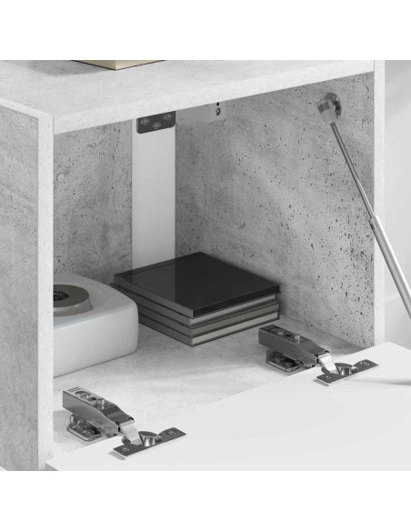 Mobile TV da parete Calcestruzzo 60 x 31 x 29.5 cm