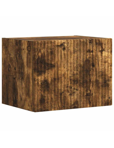 Mobile TV da parete Rovere fumé 60 x 31 x 29.5 cm