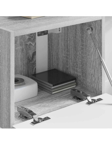 Mobile TV da parete Grigio Sonoma 60 x 31 x 29.5 cm