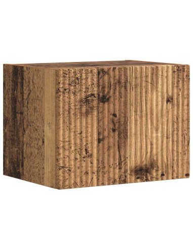 Mobile TV da parete Legno vecchio 60 x 31 x 29.5 cm