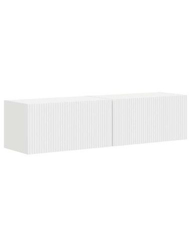Mobile TV da parete 2 pcs Bianco 60 x 31 x 29.5 cm