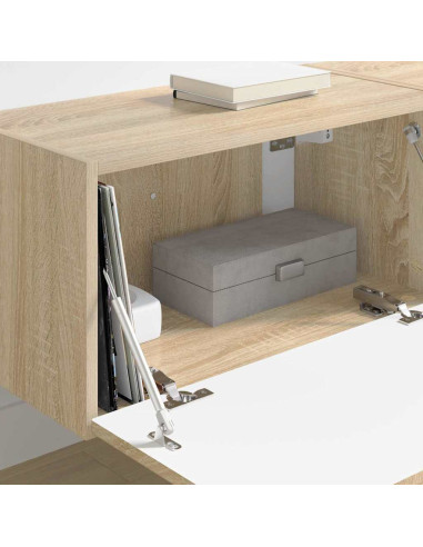 Mobile TV da parete 2 pcs Sonoma 60 x 31 x 29.5 cm