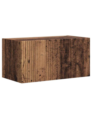 Mobile TV da parete 2 pcs Legno vecchio 60 x 31 x 29.5 cm