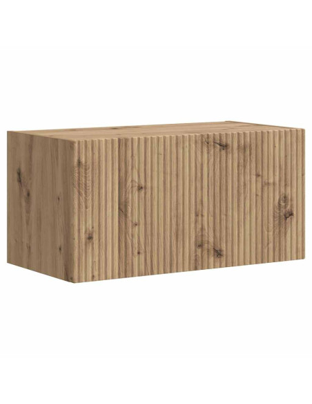 Mobile TV da parete 2 pcs Rovere Artigianale 60 x 31 x 29.5 cm