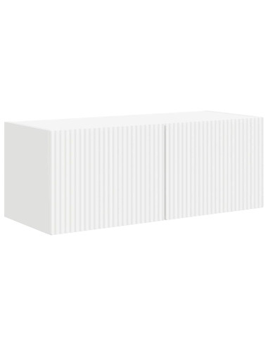 Mobile TV da parete 2 pcs Bianco 60 x 31 x 29.5 cm