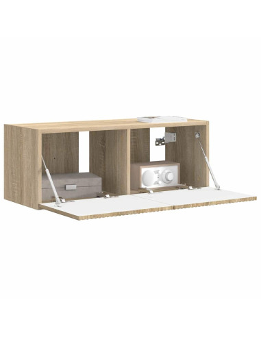 Mobile TV da parete Sonoma 60 x 31 x 29.5 cm Legno multistrato