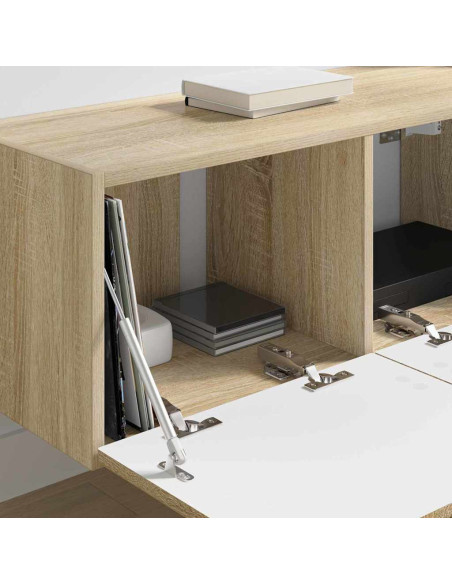 Mobile TV da parete 2 pcs Sonoma 60 x 31 x 29.5 cm