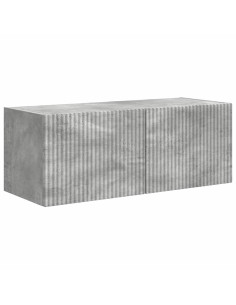 Mobile TV da parete Calcestruzzo 60 x 31 x 29.5 cm 2